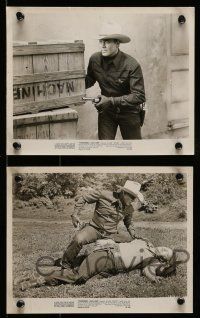 9s678 THUNDERING CARAVANS 5 8x10 stills '52 cool cowboy western images of Allan Rocky Lane!