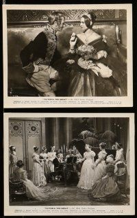 9s423 VICTORIA THE GREAT 8 8x10 stills '37 Anna Neagle as the Queen & Walbrook as Prince Albert!