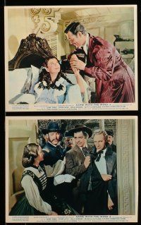 9s076 GONE WITH THE WIND 7 color English FOH LCs R60s Clark Gable, Vivien Leigh, all-time classic!