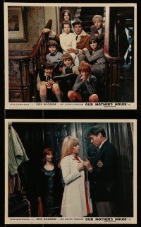 9s014 OUR MOTHER'S HOUSE 9 color English FOH LCs '67 Dirk Bogarde, Brooks, child cast!