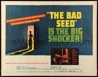 9t027 BAD SEED 1/2sh '56 the big shocker about really bad terrifying little Patty McCormack!