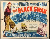9t042 BLACK SWAN style A 1/2sh R52 cool images of swashbuckler Tyrone Power & Maureen O'Hara!