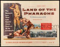 9t216 LAND OF THE PHARAOHS 1/2sh '55 sexy Egyptian Joan Collins, Howard Hawks!
