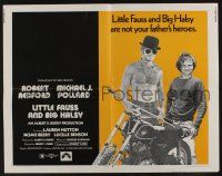 9t232 LITTLE FAUSS & BIG HALSY 1/2sh '70 barechested Robert Redford & Michael J. Pollard!