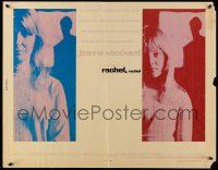 9t313 RACHEL, RACHEL 1/2sh '68 Joanne Woodward directed by husband Paul Newman!