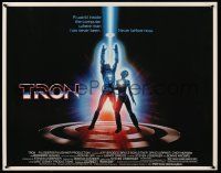 9t391 TRON 1/2sh '82 Walt Disney sci-fi, Jeff Bridges in a computer, see the movie, play the game!