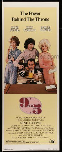 9t430 9 TO 5 insert '80 Dolly Parton, Jane Fonda & Lily Tomlin w/tied up Dabney Coleman!