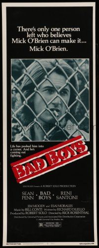 9t461 BAD BOYS insert '83 life has pushed Sean Penn into a corner & he's coming out fighting!