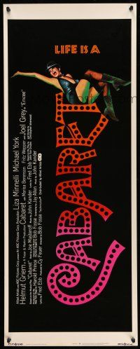 9t494 CABARET insert '72 Liza Minnelli sings & dances in Nazi Germany, directed by Bob Fosse!