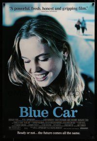 9w098 BLUE CAR 1sh '02 David Strathairn, pretty Agnes Bruckner, Margaret Colin!
