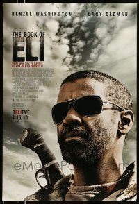 9w101 BOOK OF ELI advance DS 1sh '10 cool image of Denzel Washington in the title role!