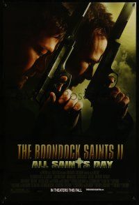 9w102 BOONDOCK SAINTS II: ALL SAINTS DAY advance DS 1sh '09 Sean Patrick Flanery, Norman Reedus!