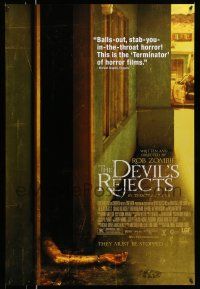 9w184 DEVIL'S REJECTS July advance 1sh '05 Rob Zombie directed, Sid Haig, Sheri Moon Zombie!
