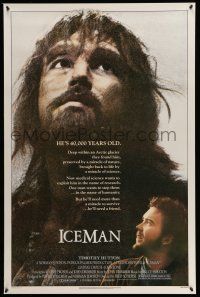 9w347 ICEMAN 1sh '84 Fred Schepisi, John Lone is an unfrozen 40,000 year-old Neanderthal caveman!