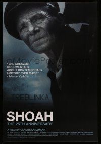 9w665 SHOAH 1sh R10 Claude Lanzmann's World War II documentary about the Holocaust!