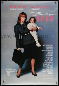 9x361 BABY BOOM 26x38 video poster '87 Diane Keaton wants nothing to do with adorable baby!
