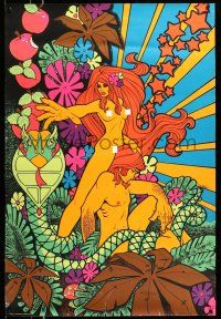 9x682 ADAM & EVE 24x36 Canadian commercial poster '70s sexy psychedelic art!