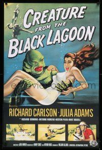 9x732 CREATURE FROM THE BLACK LAGOON S2 recreation 24x36 commercial poster 2002 art of the monster!