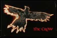 9x735 CROW 23x35 eyes style commercial poster '94 cool logo image of the flaming bird!