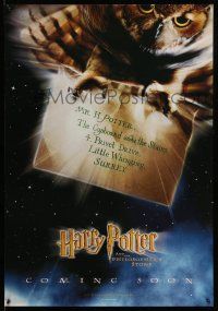 9x755 HARRY POTTER & THE PHILOSOPHER'S STONE 27x39 commercial poster '01 HP & the Philosopher's Stone