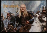 9x769 LORD OF THE RINGS: THE TWO TOWERS 27x39 commercial poster '02 Orlando Bloom as Legolas!
