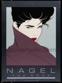 9x712 PATRICK NAGEL 26x36 commercial poster '85 wonderful sexy art from the Playboy artist!