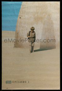 9x785 PHANTOM MENACE 23x34 Canadian commercial poster '99 Star Wars Episode I, Anakin Skywalker!