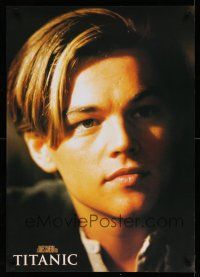 9x812 TITANIC 24x33 commercial poster '97 great close-up image of Leonardo DiCaprio!