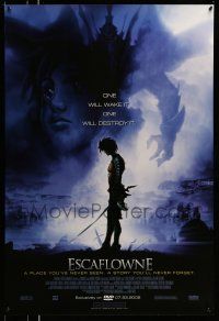 9x381 ESCAFLOWNE 27x40 video poster '02 Japanese anime art, one will wake it, one will destroy it!