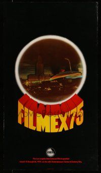 9x304 FILMEX '75 20x36 film festival poster '75 great image of war ship from War of the Worlds!