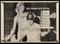 9x327 UNIVERSAL 16 FILM FESTIVAL Billy Wilder style 13x18 film festival poster '80 cool images!