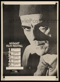 9x338 UNIVERSAL 16 FILM FESTIVAL Mummy style 13x18 film festival poster '80 cool images!