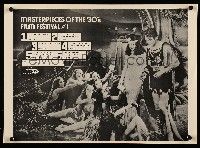 9x336 UNIVERSAL 16 FILM FESTIVAL masterpieces of the '30s #1 style 13x18 film festival poster '80