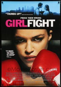 9x387 GIRLFIGHT 27x39 Canadian video poster '00 Michelle Rodriguez, Jaime Tirelli, girl boxing image