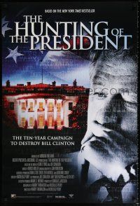 9x393 HUNTING OF THE PRESIDENT 27x40 video poster '04 campaign to destroy Bill Clinton!