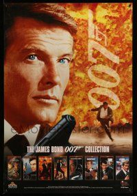 9x395 JAMES BOND 007 COLLECTION 27x40 video poster '96 images of Moore and Dalton!
