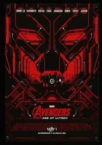 9x271 AVENGERS: AGE OF ULTRON mini poster '15 Marvel Comics, Scarlett Johansson, IMAX!