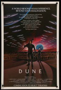 9x276 DUNE mini poster 84 Lynch sci-fi epic, art of Kyle MacLachlan in a world beyond imagination!