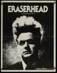 9x163 ERASERHEAD 17x22 special R80s directed by David Lynch, Jack Nance, surreal fantasy horror!