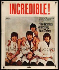 9x684 BEATLES 18x22 commercial poster '70s Yesterday and Today, The Butcher Cover!