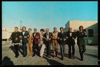 9x104 TOWERING INFERNO color 20x30 still '74 Steve McQueen, Newman, Vaughn, jubilant cast image!