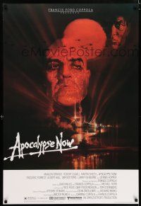 9x823 APOCALYPSE NOW REPRODUCTION 27x39 special '90s Francis Ford Coppola,Peak art of Brando & Sheen