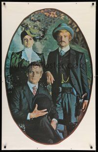 9x148 BUTCH CASSIDY & THE SUNDANCE KID 27x42 commercial 1970s Paul Newman, Redford