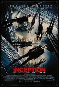 9x843 INCEPTION REPRODUCTION 27x40 special '10 Christopher Nolan, Leonardo DiCaprio, Gordon-Levitt!