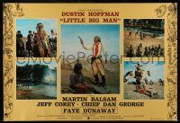 9x193 LITTLE BIG MAN set of 5 26x38 Italian specials '71 Dustin Hoffman is the most neglected hero!
