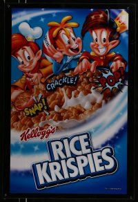 9x566 RICE KRISPIES 27x40 advertising poster '06 great image of Snap, Crackle & Pop!