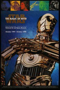 9x092 STAR WARS: THE MAGIC OF MYTH 23x35 museum/art exhibition '00 museum exhibition, C-3PO!