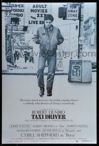 9x263 TAXI DRIVER REPRODUCTION 24x36 special '90s classic image of Robert De Niro walking, Scorsese!