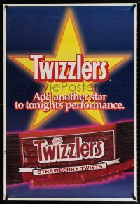 9x569 TWIZZLERS DS 27x40 advertising poster '90s great image of star and candy!