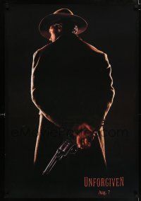 9x266 UNFORGIVEN 27x39 special '00s cool REPRODUCTION image, Eastwood!